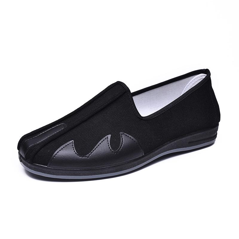 Spring and Summer Old Beijing Cloth Shoes Retro Layman Sprinkle Shoes Comfortable and Breathable Monk Shoes Traditional Non-slip Cloud Head Casual Sho