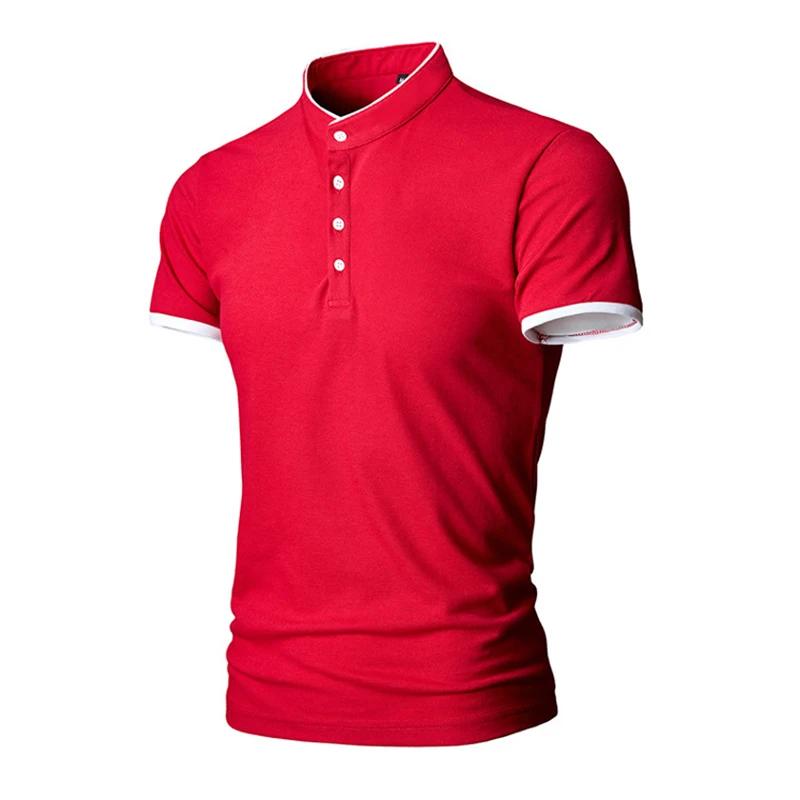 New Men's Business Casual POLO Short Sleeved Smooth and Wrinkle Resistant Comfortable Top