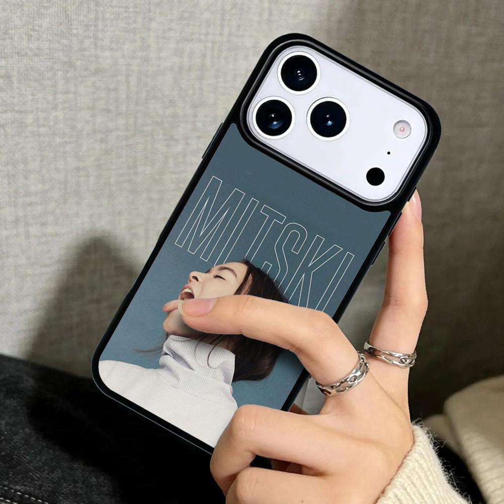 Capa Case for iPhone 17 Air 16 Pro Max 15 Plus 11 13 Mini 14 12 Back Phone Cover Singer Mitski
