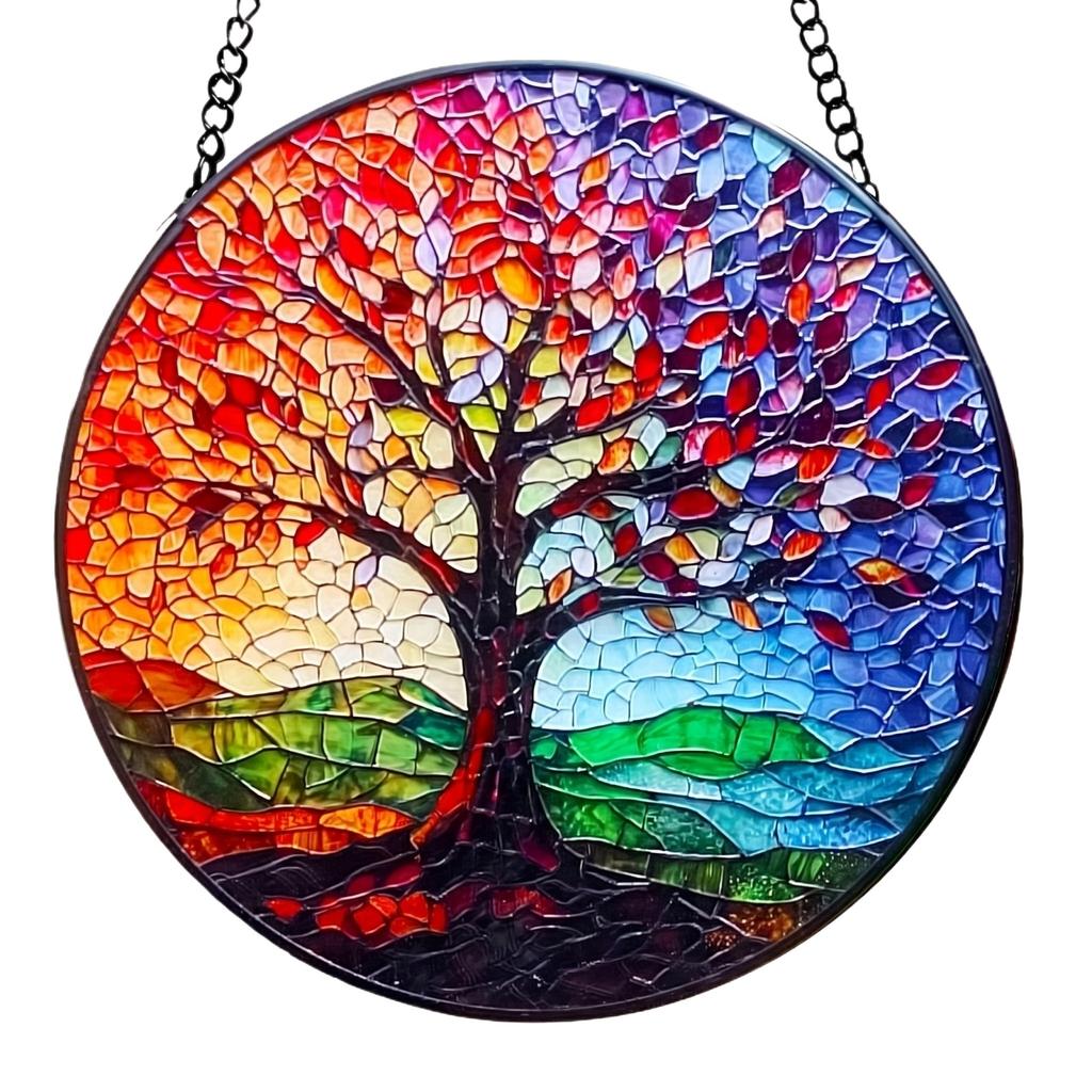 Acrylic Sunshine Catcher Puzzle Hanging Decoration, Wall Art, Home Furnishing, Window Hanging Decoration