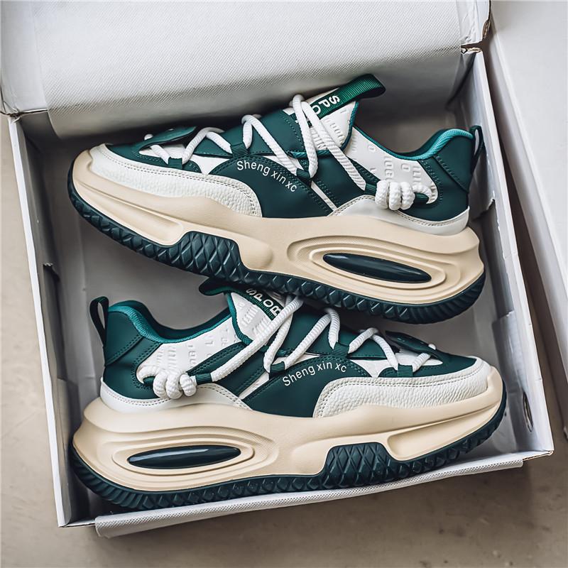 Best Dad Sneakers Leather Dad Shoes Fashion Leather Casual Dad