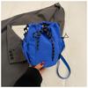 Korean Style Nylon Shoulder Bag Handbag Small Crossbody Bag Casual Drawstring Bucket Bag  Girls