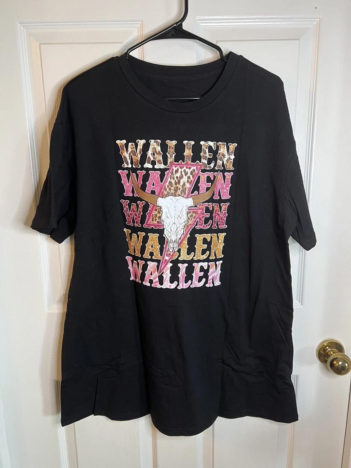 

Women’s Black Wallen Graphic Short Sleeve T-Shirt Size Large NWOT S
