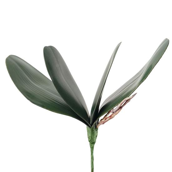 Imitation Leaves Fresh-keeping Decorative Non-Wilting Attractive Fake Phalaenopsis Artificial Plant Desktop Decor