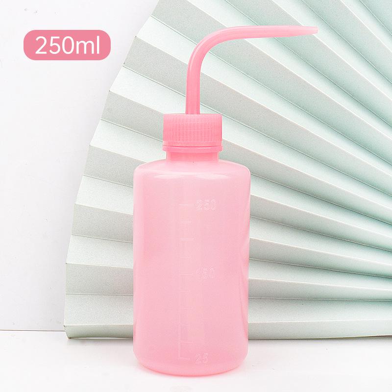 Multi-Capacity Eyelash Cleaning Squeeze Bottle - Curved Spout, 150/250/500ml