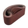 3 X 18 Inch Sanding Belts (76x457mm), 18 Per Pack Aluminum Oxide Sanding Belts (3 Each of 60 80 120