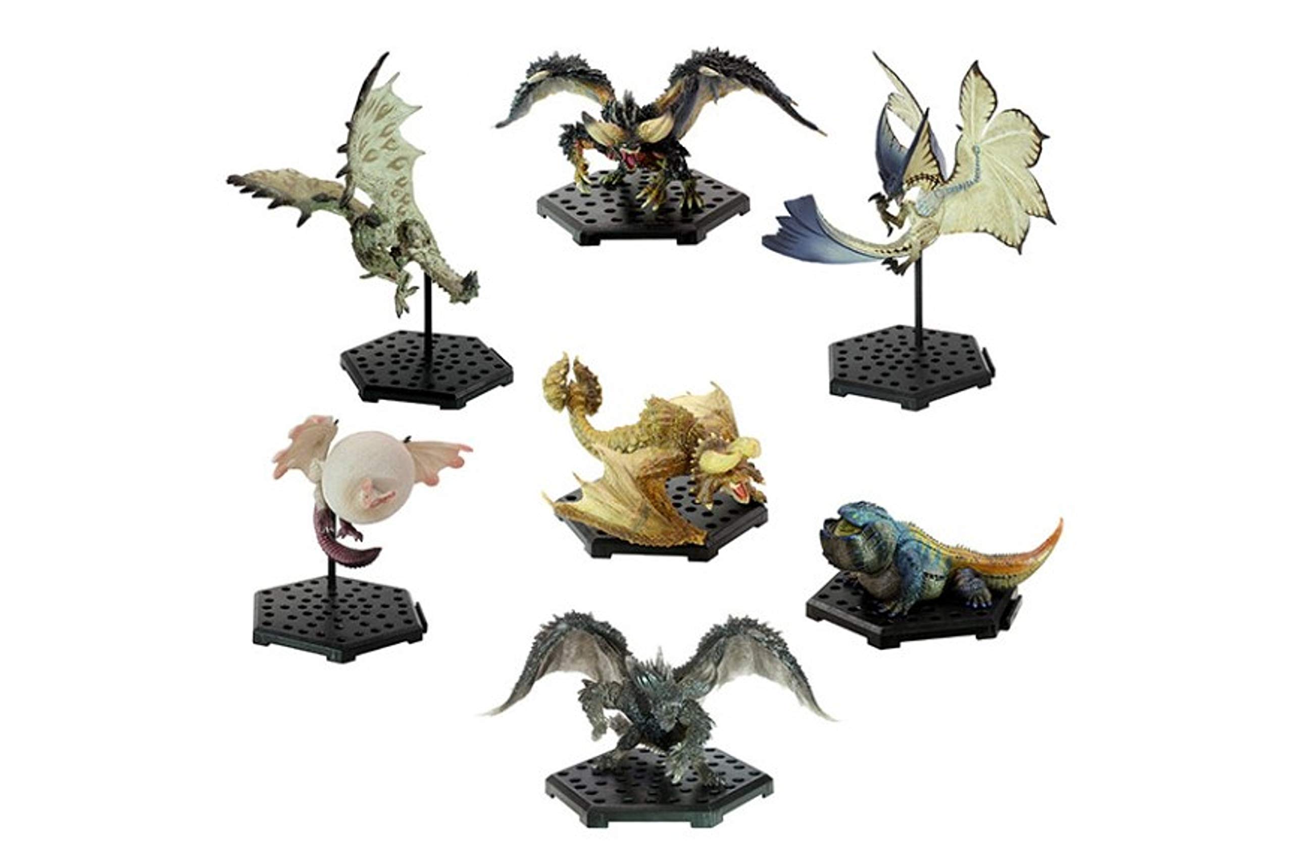 Capcom Figure Builder Monster Hunter Standard Model Plus 10 Boxed 6 6 Figures Bonus PVC ABS Vol. Product, Types, + Parts,
