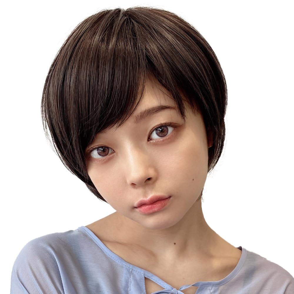 

AQUADOLL Короткий парик, Высокий тон, Пепельный, Блонд, Серо-бежевый, Коричневый, Свободный размер, PG, Жемчужно-серый (wg346PG)