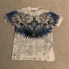 T-shirt da uomo estiva 3D stampata in stile Street Gothic, taglia grande. Tessuto Morbido e Traspirante Adatto per l'Uso Quotidiano