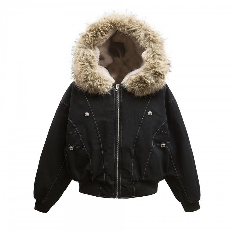 Mens Winter Thick Cotton Puffer Jacket
