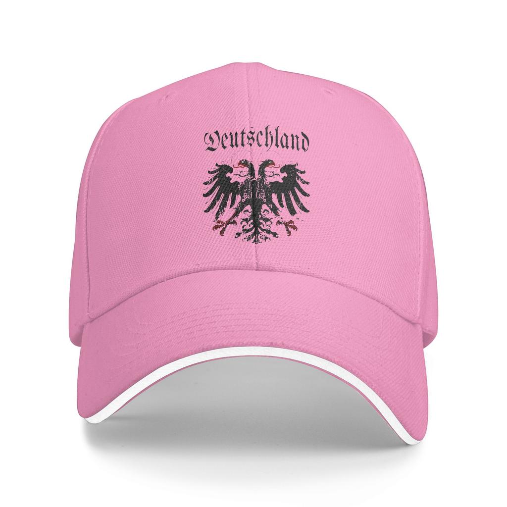 Deutschland Flag of German Baseball Cap  Couple Women Design Trucker Hat Summer Retro Hunting Camping Adjustable Snapback Cap