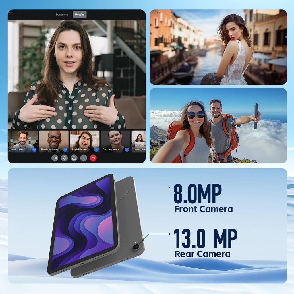 G-tab PAD 11 11"Android tablet,7500mAh Large Storage Capacity,1280*800 In-cell Resolution,dual Front and Rear Cameras,dual SIM Dual Standby.
