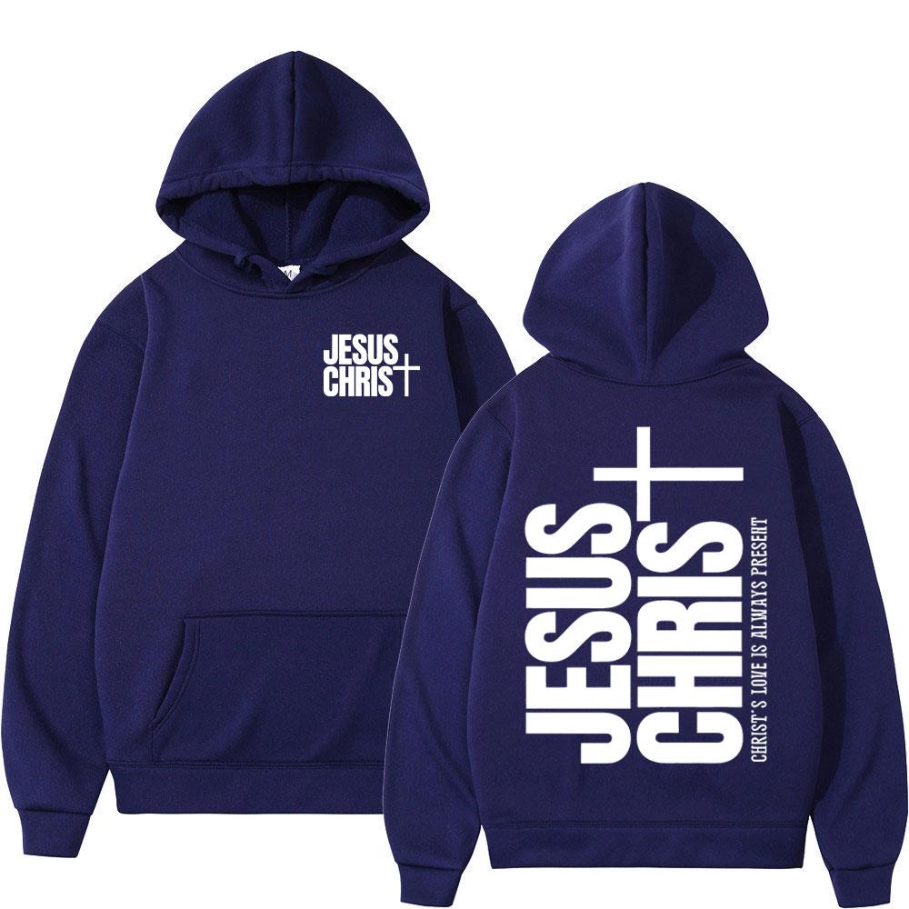 

Jesus Christian Bible Verse Faith Hoodies Men Women Clothing Fashion Harajuku Sweatshirts Fleece Casual Long Sleeves Pullovers 3XL