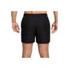 Nike Logo Print Mid-Waist Straight Casual Shorts Men Bottoms Black NESSA560-001