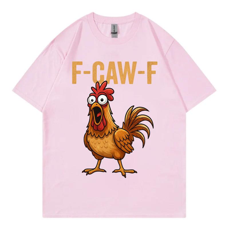 

Chicken Funny T-shirt Men Women Clothing High Quality Fashion Short Sleeve T-shirts Summer Casual Loose Cotton T Shirts 3XL