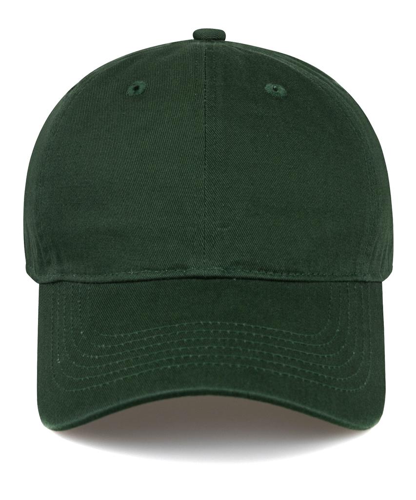 Chaebteo Casual Washing Ball Cap-Dark Green