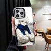 Blaue L-Lock Nagi Seishiro Stoßfeste Handyhülle für iPhone 17 Air 16 16E 15 Pro Max 14 Plus 13 Mini 12 Rückseite Anti-Fall Fund