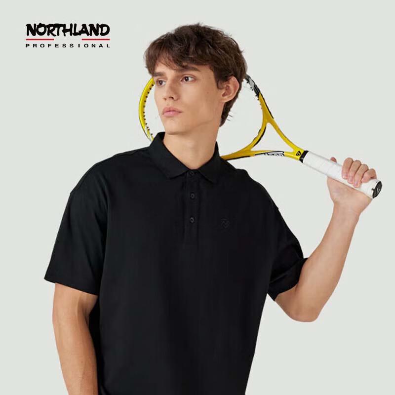 NORTHLAND Unisex Ruomu Lapel Short Sleeve T-Shirt