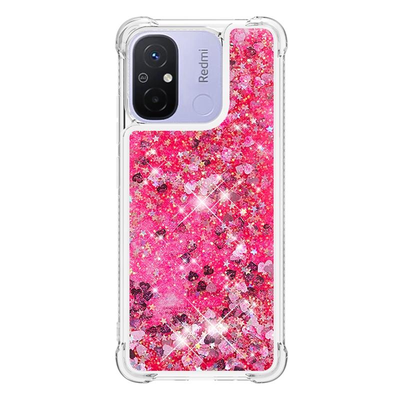Pre Xiaomi Redmi 12C Puzdro Trblietavé Dynamické Tekuté Puzdro na Pre Fundas Xiaomi Redmi 12C Mi Kryt na Telefón Xiomi Redmi12C 12 C Coque