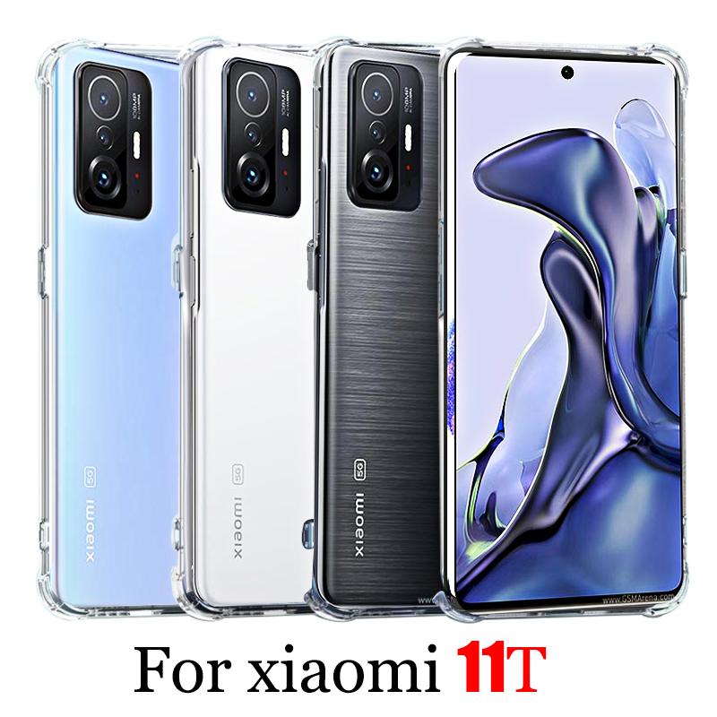 Luxury Clear Shockproof Phone Case for Xiaomi Mi 10t 11t 12t Pro 10 T Lite 10tPro 10tlite 5g 4g Back Covers Transparent Cases