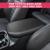 For Toyota RAV4 AX50     2024 Microfiber Leather Car Armrest Box Protector Cover Central Control Accessories