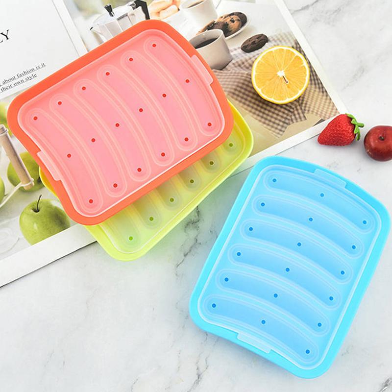 6 In 1 Sausage Machine Diy Mold Making Dog Handmade Ham Silicone Mold Baby