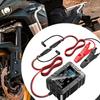 50-60Hz Automatic 6V 12V 1.5A Battery Maintainer Overload Protection Suitable for Car Motorcycles RVs with Fast Charging