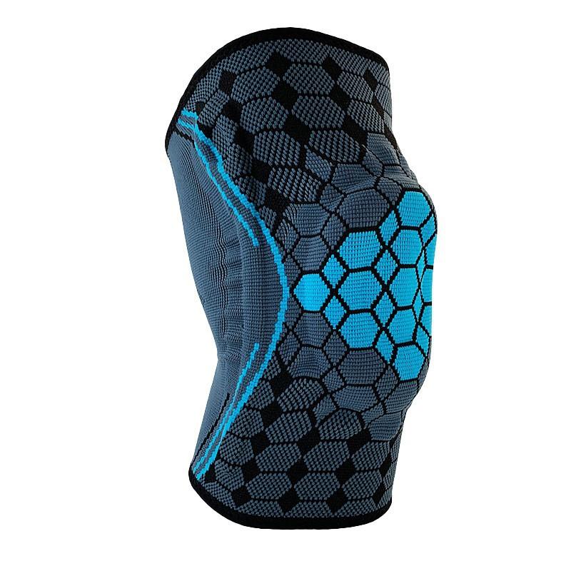 Sports Nylon Knee Pads Basketball Equipment Men's Meniscus Silicone Fish Scale Joint Running Football Knee Cover Volleyball