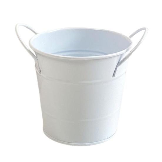 Metal Bucket Pencil Holder Funny Desk Organizer for Office Home Large Capacity Stationery Storage Boxes for Pens Markers Rulers