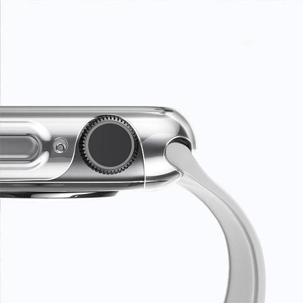 Uniq Etui Garde Apple Watch Series4/5/6/Se/Se2 44Mm. Szary/Smoked Grey