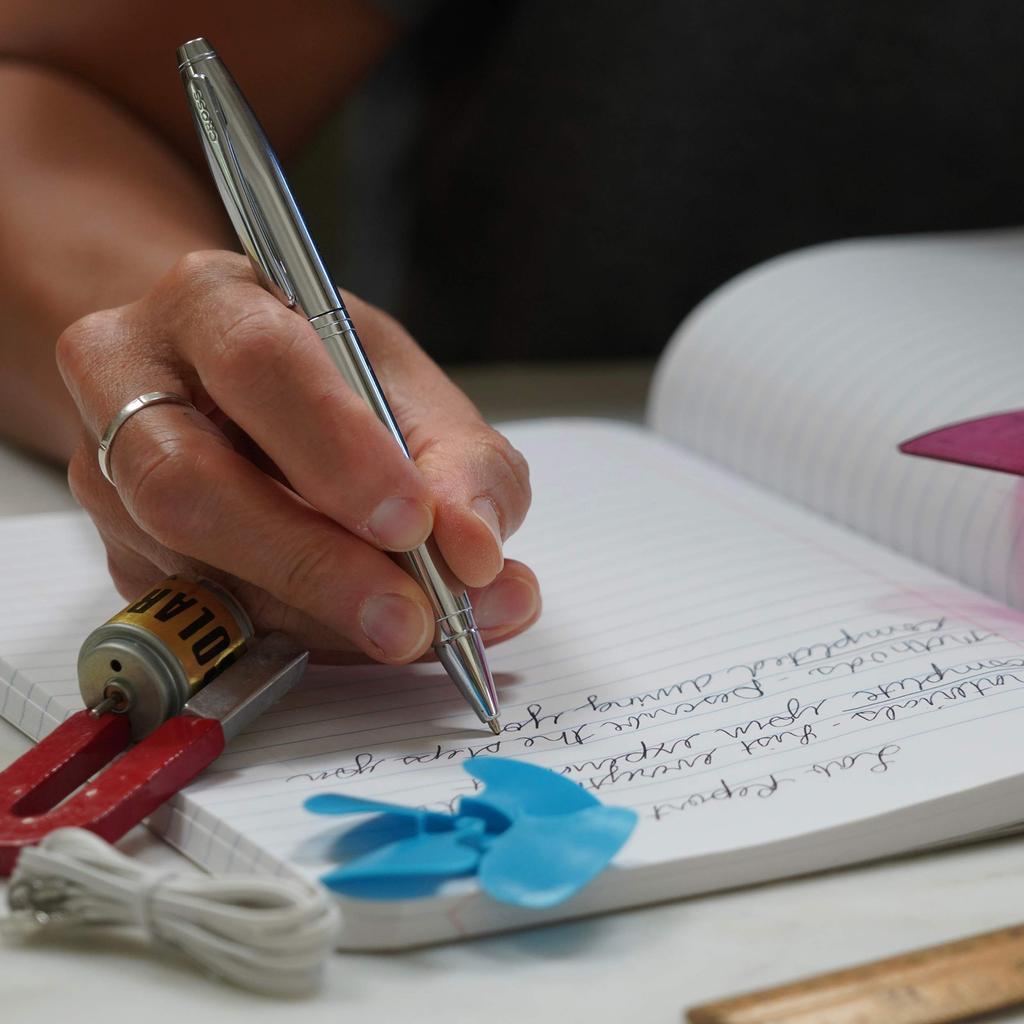 CROSS Kugelschreiber Karei Offiziell importierter Stift, Ölbasis, Blau, AT0112-3,