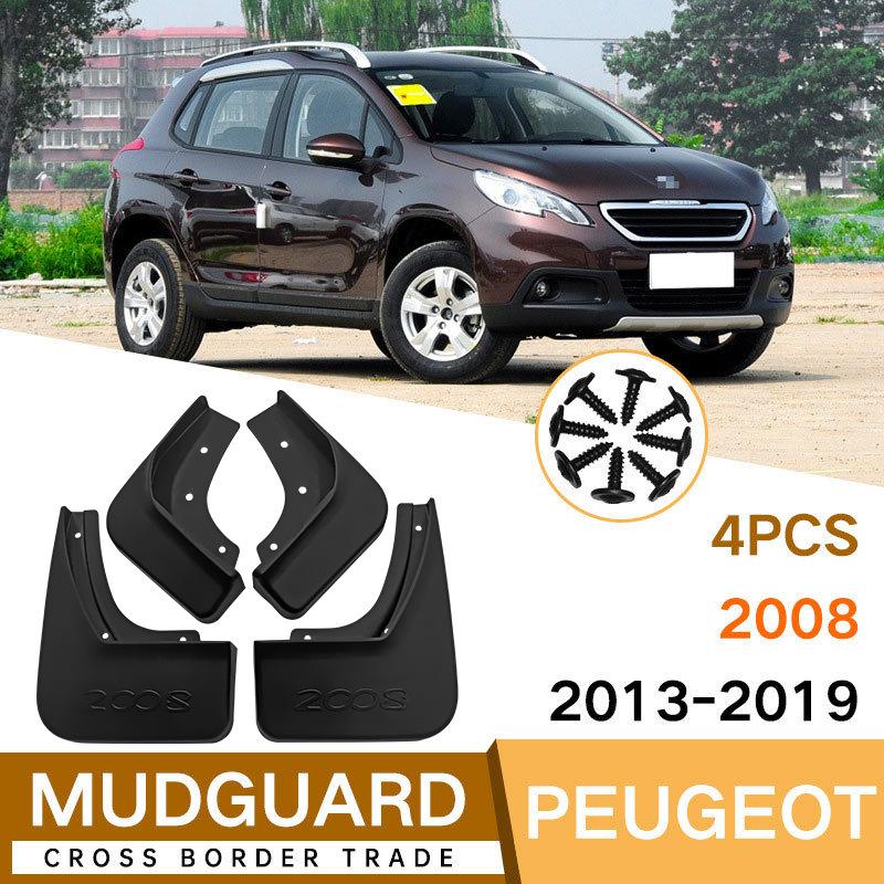 Mud Flaps For Peugeot 2008 2013- MudFlaps Front Rear Fender Car 13-19