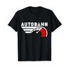 Gerunisex Autobahn T-shirt Motorväg Ingen Hastighetsbegränsning Racing Svart Vintage Grafisk Andningsbar Designkläder Unisex Vardaglig