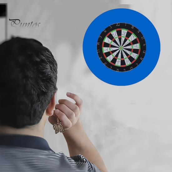 CSChome Dart Board Wall Guard Splicing Dart Board Wall Protector EVA Dart Backboard Red Wall Protection Ring Universal Dart Surround Dart Board Accessories