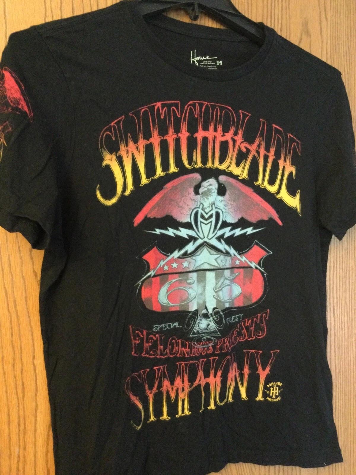 Switchblade Symphony - Black Shirt - M. 4XL