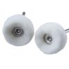 Cotton Thread Mini Abrasive Buffing Wheel Buffer Polishing 3mm Shank Felt Grinding Sanding Head