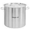 Hoge horeca pan met deksel Mega-M Standaard 25l dia. 32 cm x h 32 cm N