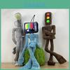 Cuddly 21" Anime Scp Siren Head Plush Toy Bendable Doll For Horror Fans