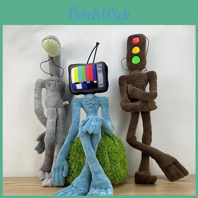 Cuddly 21" Anime Scp Siren Head Plush Toy Bendable Doll For Horror Fans