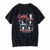 Survivor Print T-shirt 80's Concert Style Casual and Comfortable Cotton T-shirt Streetwear Top for Men and Women
