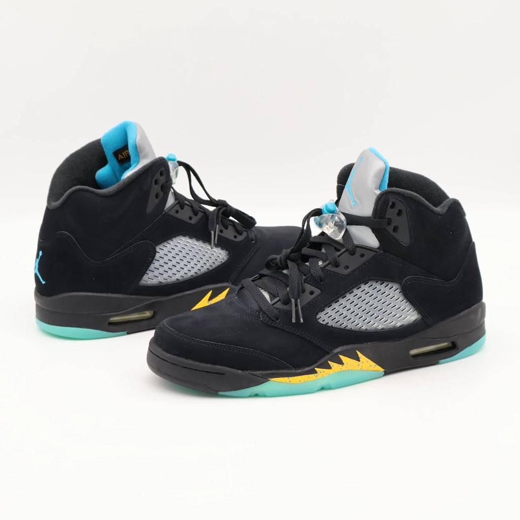 DD0587-047 Nike Air Jordan 5 Aqua Black Aquatone Taxi