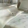 2Pcs Shiny Star Zircon Stud Earrings For Women Silver Color Cartilage Tragus Helix Ear Piercing Jewelry Accessory Gifts