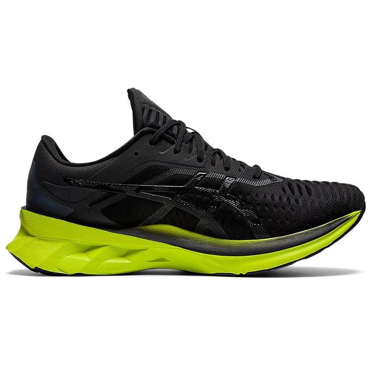 Asics Novablast 'Black Lime Zest' da Uomo 1011A681-003