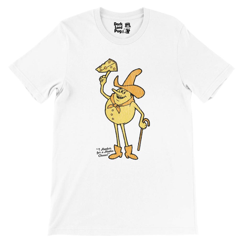 TV Show T-Shirt: "I Hanker For a Hunk Of Cheese" - Retro Quote Tee