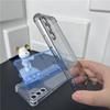 Airbag Shockproof Black Transparent Case For Samsung Galaxy A54 A34 A14 A24 A33 A53 A52 4G 5G Silicone Back Cover A 54 34 24 14