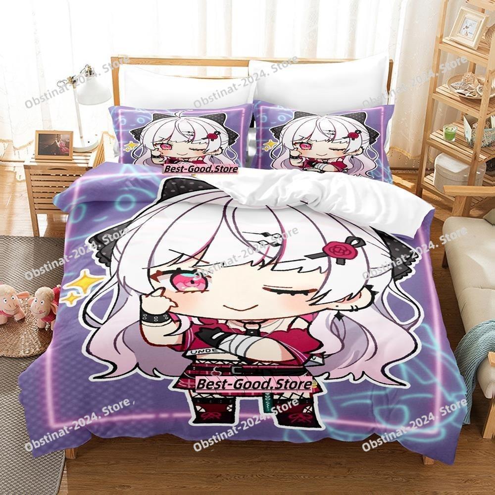New Kawaii Girl Ishigami Nozomi Bedding Set Single Twin Full Queen King Size Bed Set Adult Kid Bedroom Duvetcover Sets Anime