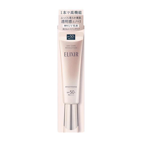 SHISEIDO ELIXIR White Day Care Revolution T+ SPF50 / PA ++++ dagemulsie met maximale bescherming tegen de zon, 35 ml