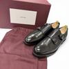 Pristine John Lobb Dress shoes WILLIAM Double monk strap black leather mens Used