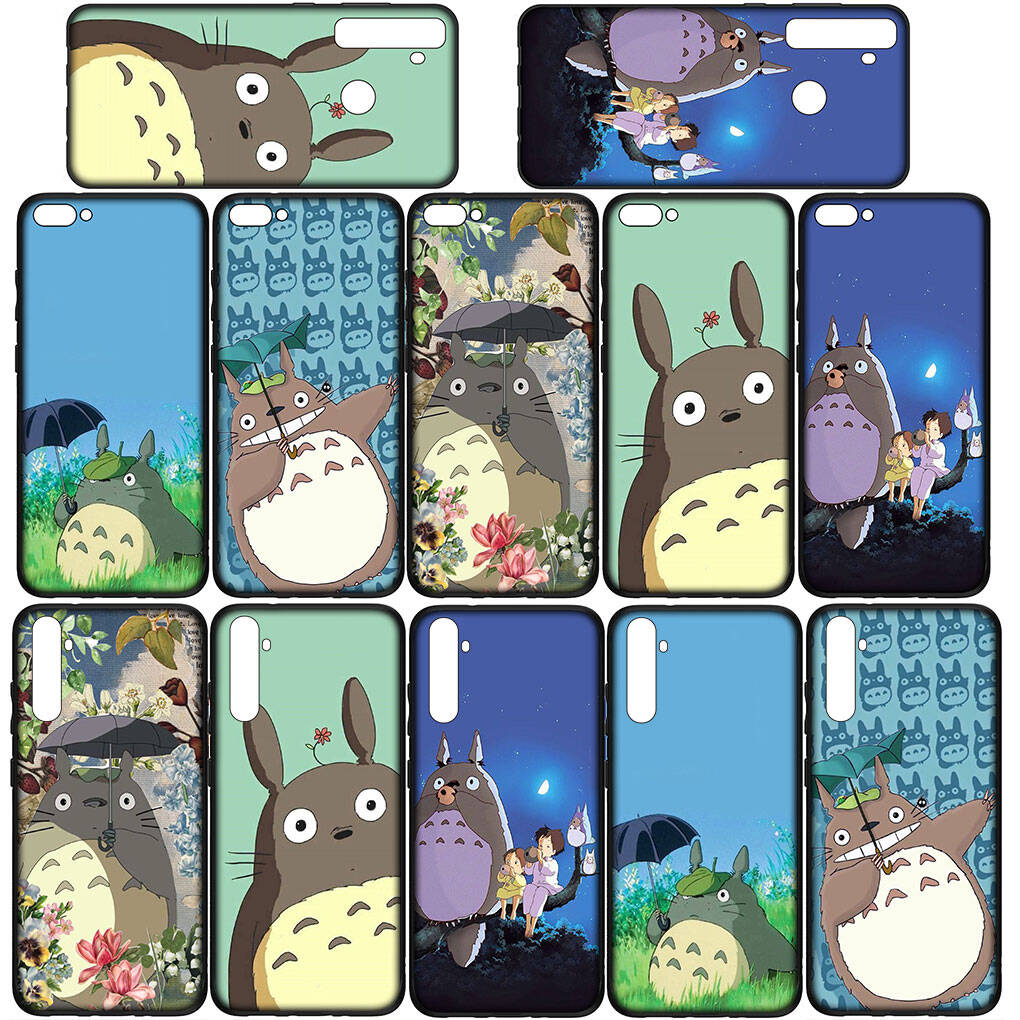 Hülle für iPhone 17 16 15 Xiaomi Poco Redmi Note 14 13 12 11 Pro Max 9 16e Samsung Galaxy S25 S24 S23 14C A56 OPPO Huawei Comics Totoro Handyhülle