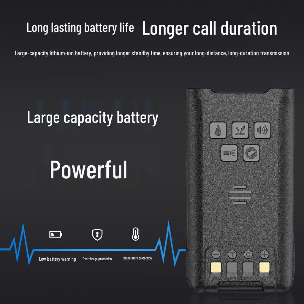 Baofeng UV9R Pro Waterproof 18W High Power Long-Range Walkie-Talkie